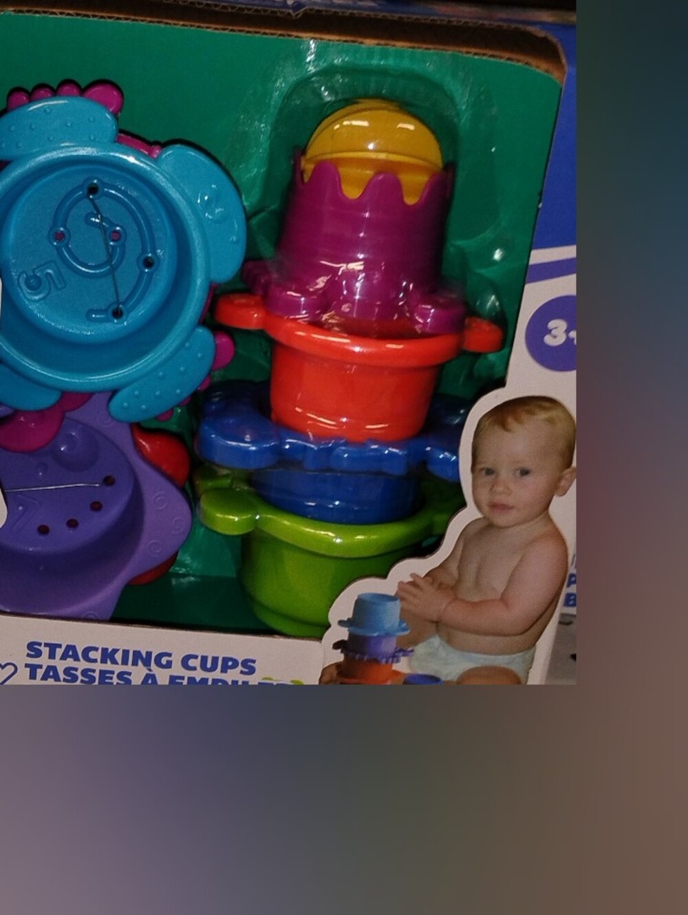Kids' Stacking Cups Toy Set - Multicolor